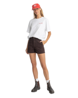 Fatigue Corduroy Shorts in Chocolate