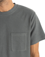 Vintage Terry T-Shirt in Silver Pine