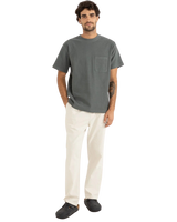 Vintage Terry T-Shirt in Silver Pine