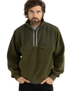 Pfeiffer Sherpa Fleece Jacket in Olive