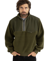 Pfeiffer Sherpa Fleece Jacket in Olive