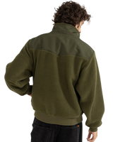 Pfeiffer Sherpa Fleece Jacket in Olive