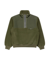 Pfeiffer Sherpa Fleece Jacket in Olive