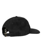 Essential Brushed Twill Cap in Black