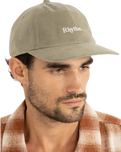 Essential Brushed Twill Cap in Sea Grass