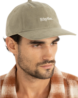 Essential Brushed Twill Cap in Sea Grass
