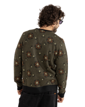 Doyle Knit Jumper in Olive
