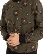 Doyle Knit Jumper in Olive