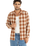 Bison Flannel Shirt in Tobacco