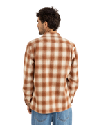 Bison Flannel Shirt in Tobacco