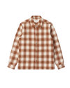 Bison Flannel Shirt in Tobacco