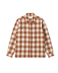 Bison Flannel Shirt in Tobacco