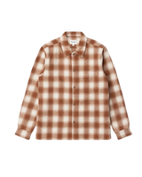 Bison Flannel Shirt in Tobacco