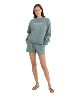 Logo Sweatshirt in Sage