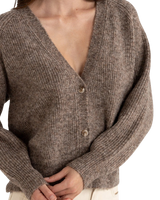 Quinn Knit Cardigan in Oatmeal
