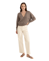 Quinn Knit Cardigan in Oatmeal