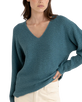 The Rhythm Womens Adele Oversized Knit Jumper in Teal
