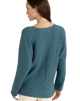 The Rhythm Womens Adele Oversized Knit Jumper in Teal