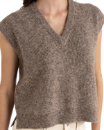 Quinn Knit Top in Oatmeal