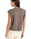 The Rhythm Womens Quinn Knit Top in Oatmeal