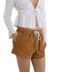 Cord Sundown Everyday Walkshorts in Brown