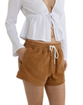 Cord Sundown Everyday Walkshorts in Brown