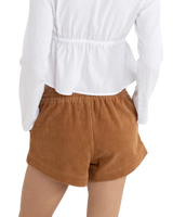 Cord Sundown Everyday Walkshorts in Brown