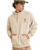 The Rhythm Mens Cactus Fleece Hoodie in Moonrock