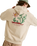 The Rhythm Mens Cactus Fleece Hoodie in Moonrock