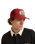 The Rhythm Mens Cactus Trucker Cap in Red