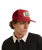 The Rhythm Mens Cactus Trucker Cap in Red