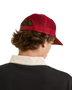 The Rhythm Mens Cactus Trucker Cap in Red