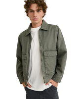 The Rhythm Mens Garage Jacket in Sage