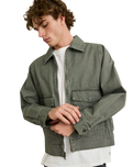 The Rhythm Mens Garage Jacket in Sage