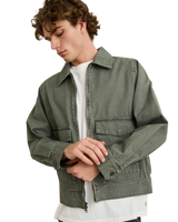 The Rhythm Mens Garage Jacket in Sage