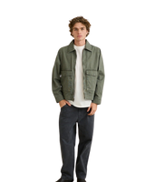 The Rhythm Mens Garage Jacket in Sage