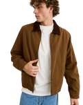 The Rhythm Mens James Jacket in Coffee