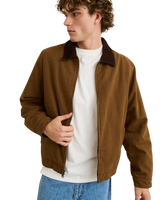 The Rhythm Mens James Jacket in Coffee