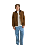 The Rhythm Mens James Jacket in Coffee