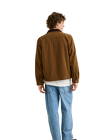 The Rhythm Mens James Jacket in Coffee