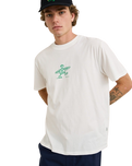 The Rhythm Mens Drifter T-Shirt in Vintage White