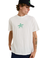 The Rhythm Mens Drifter T-Shirt in Vintage White