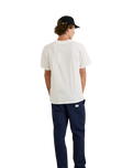 The Rhythm Mens Drifter T-Shirt in Vintage White