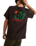 The Rhythm Mens Cactus T-Shirt in Vintage Black