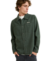 The Rhythm Mens Harlan Shirt in Olive