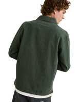 The Rhythm Mens Harlan Shirt in Olive