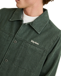 The Rhythm Mens Harlan Shirt in Olive