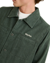 The Rhythm Mens Harlan Shirt in Olive