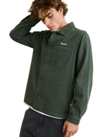 The Rhythm Mens Harlan Shirt in Olive