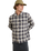 The Rhythm Mens Polar Bond Flannel Shirt in Smoke